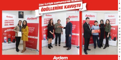 AYDEM'de Ödül Zamanı