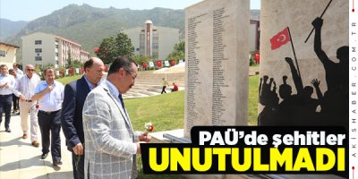 PAÜ’de 15 Temmuz Programı