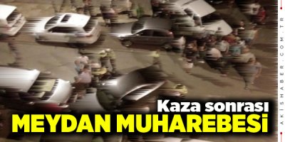 Merkezefendi’de 5 Araç Birbirine Girdi