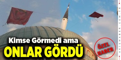 Yırtılan Bayrağı Aktepeli Gençler Değiştirdi