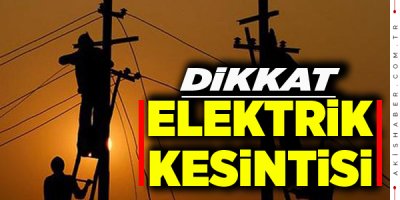 ADM Elektrik’ten Kesinti Uyarısı