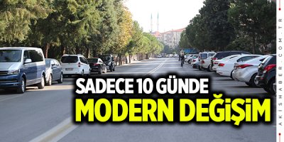 Pamukkale Belediyesi ile Barbaros caddesindeki değişim
