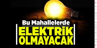 ADM Elektrikten Uyarı