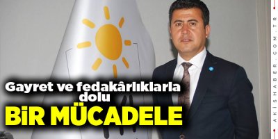 Başkan Akgün'den 29 Ekim Mesajı