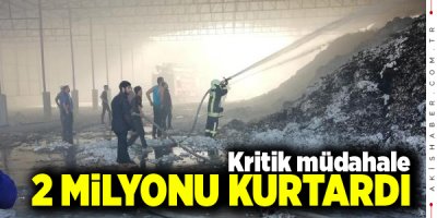 Sarayköy’de Yangın Paniği
