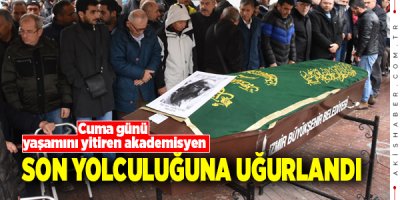Ölen Akademisyene Son Görev