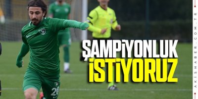 Recep Niyaz'dan şampiyonluk sözleri
