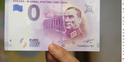 Atatürk'e özel resimli Euro!