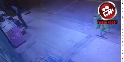 Muz Hırsızı Kameralara Yakalandı