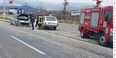 Buldan'da Araçlar Birbirine Girdi