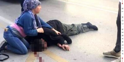 70 Yaşındaki Adam Yerde Kaldı