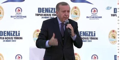 Cumhurbaşkanı Erdoğan Denizli mitingi canlı yayın izle