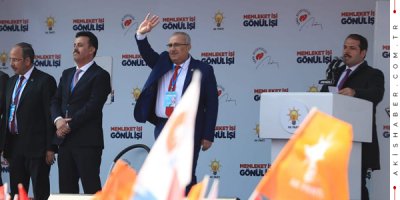 Başkan Arslan'da Miting Teşekkürü