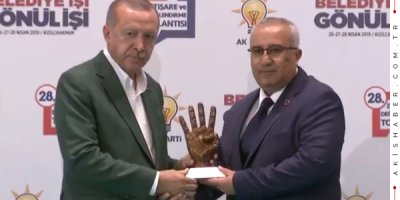 Cengiz Arslan'a Erdoğan'dan Ödül