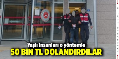 Yaşlı İnsanları Tuzağa Düşüren Kalpazanlar Yakalandı