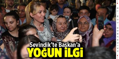 Bereket Sofrası Sevindik Mahallesi’nde Kuruldu