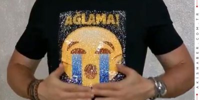 Galatasaray'dan Fenerbahçe'ye "Ağlama" tişörtü