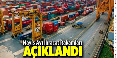 Mayıs Ayı İhracat Rakamları Açıklandı