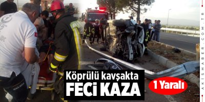 Denizli Antalya Karayolunda Kaza: 1 Yaralı