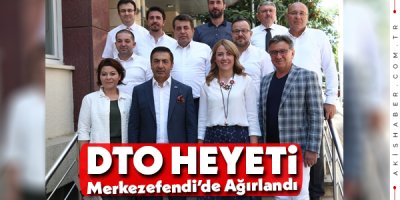 Başkan Doğan DTO Heyetini Ağırladı