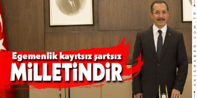 Rektör Bağ’dan “15 Temmuz” Mesajı