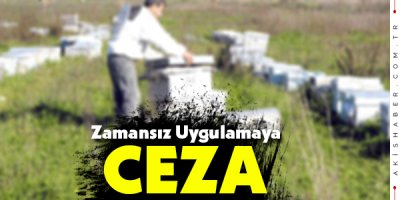 Denizli'de Zamansız Uygulamaya Ceza
