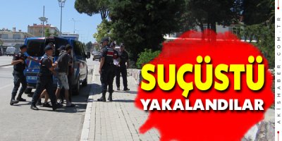 Denizli'de Hırsızlara Suçüstü