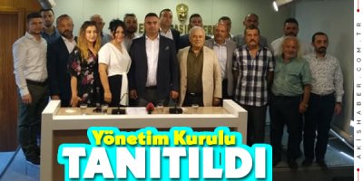 İYİ Parti Merkezefendi'de Yönetim Kurulu Tanıtıldı