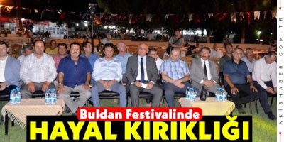 Buldan Festivalinde Hayal Kırıklığı
