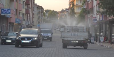 Dazkırı’da haşere ile savaş