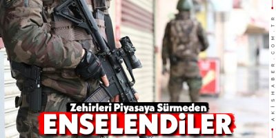Zehirleri Piyasaya Sürmeden Enselendiler