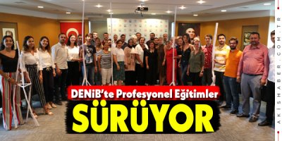 DENİB'de Eğitimler Aralıksız Sürüyor