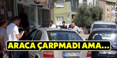 Denizli'de Araç Dükkana Girdi