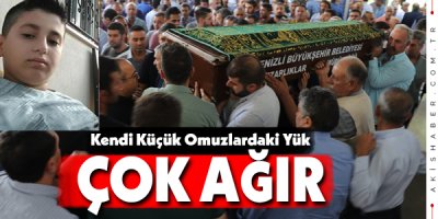 Denizli'de Feci Şekilde Can Veren Çocuk Defnedildi