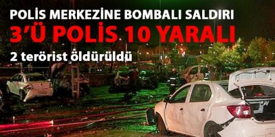 Polis merkezine bombalı saldırı