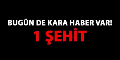 Diyarbakır’dan şehit haberi geldi