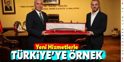Başkan Zolan Erkan Kandemir’i Ağırladı