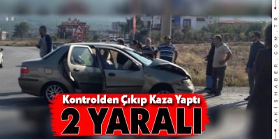 Denizli'de Trafik Kazası: 2 Yaralı