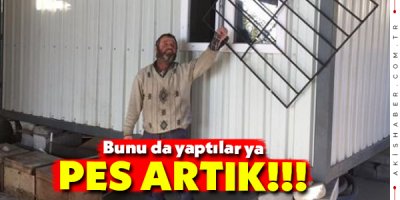Denizli'de Engelli Adamın Konteynır Evini 2 Kere Soydular