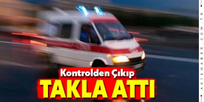 Denizli'de Kavşakta Korkutan Kaza: 2 Yaralı