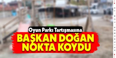 Çocuklar İçin Yaptığı Park Tartışma Konusu Oldu