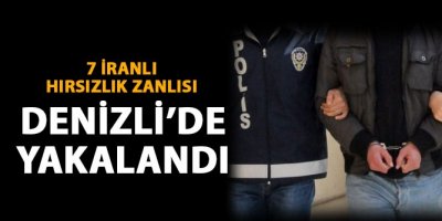 Hırsızlık zanlısı 7 İranlı yakalandı