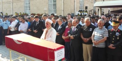Burdur Şehidini Dualarla Uğurladı