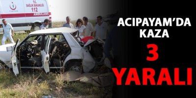Acıpayam’da Trafik Kazası