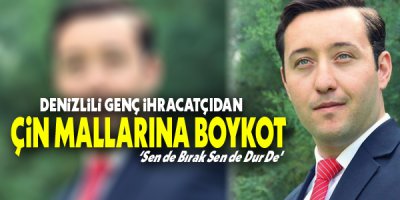 Denkrom Makina'dan Çin'e Doğu Türkistan Ambargosu