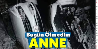 Çameli'nde Kontrolden Çıkan Araç Kaza Yaptı