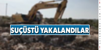 Denizli’de Güpegündüz Kaçak Kazı
