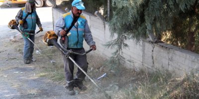 Merkezefendi’de temizlik