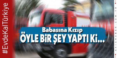 Denizli'de Öfkeli Adam Kombiyi Balkondan Attı