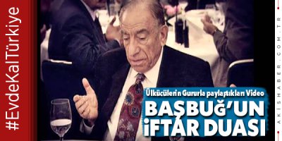 Ülkücü Hareketin Efsane Lideri Alparslan Türkeş'in Sesinden İftar Duası